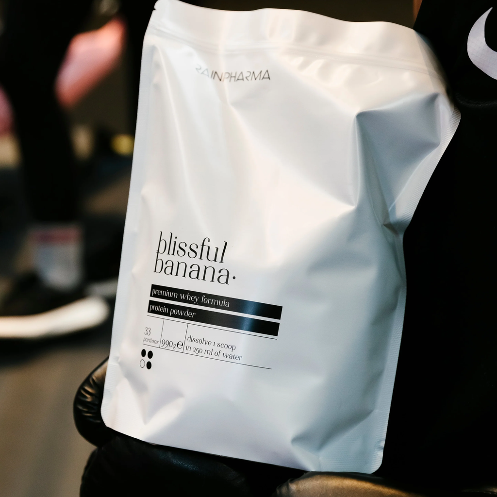 [BB990] Rainpharma Blissful Banana Shake 990gr kopen - eiwit shake banaan smaak