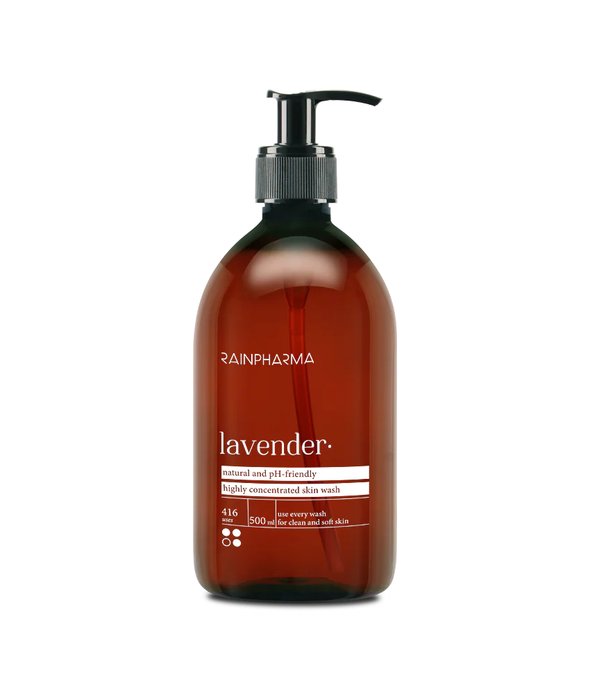 [SKWLA500] Rainpharma Skin Wash Lavender 500ml kopen - rustgevende geur